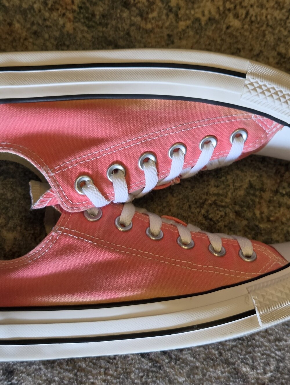 Converse Chuck Taylor All Star Low Top "Punch Coral Unisex Men's 7/ Women's 9 - Picture 4 of 9